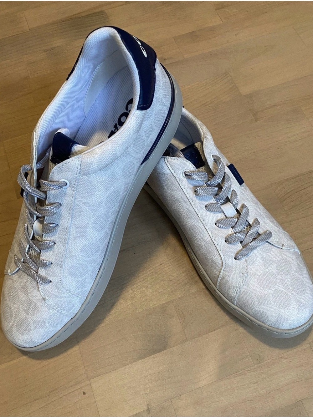 New COACH Men's Lowline Signature Low Top Sneaker Size 13